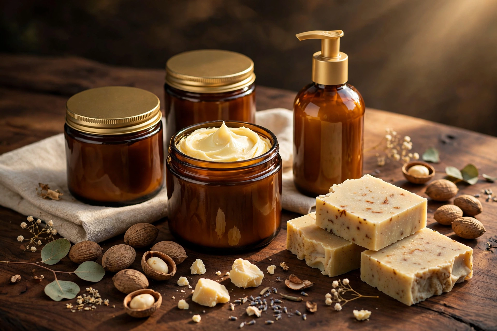 LEVELLER Velvet concept — shea-butter body care collection