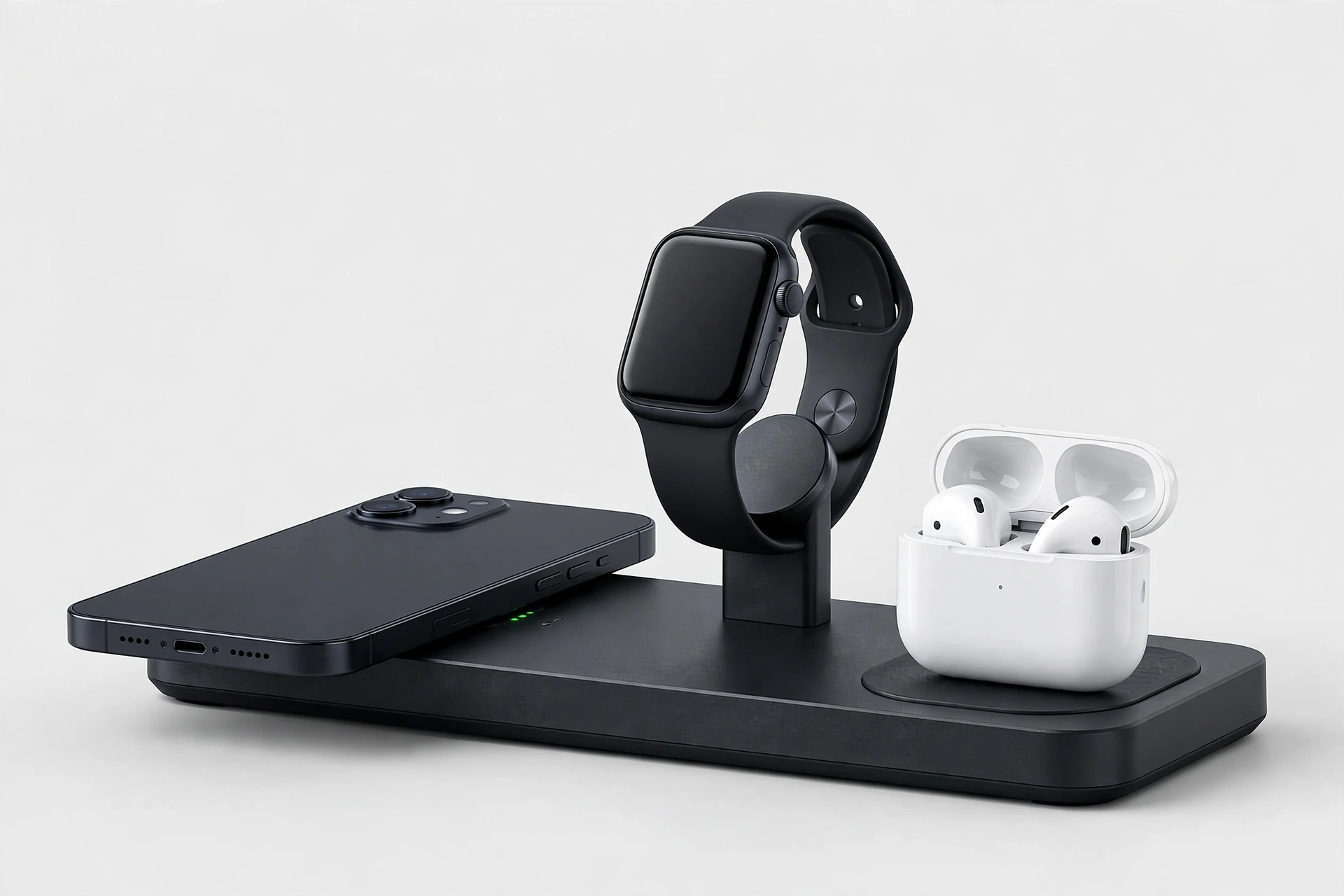 3-in-1 magnetic wireless charging station