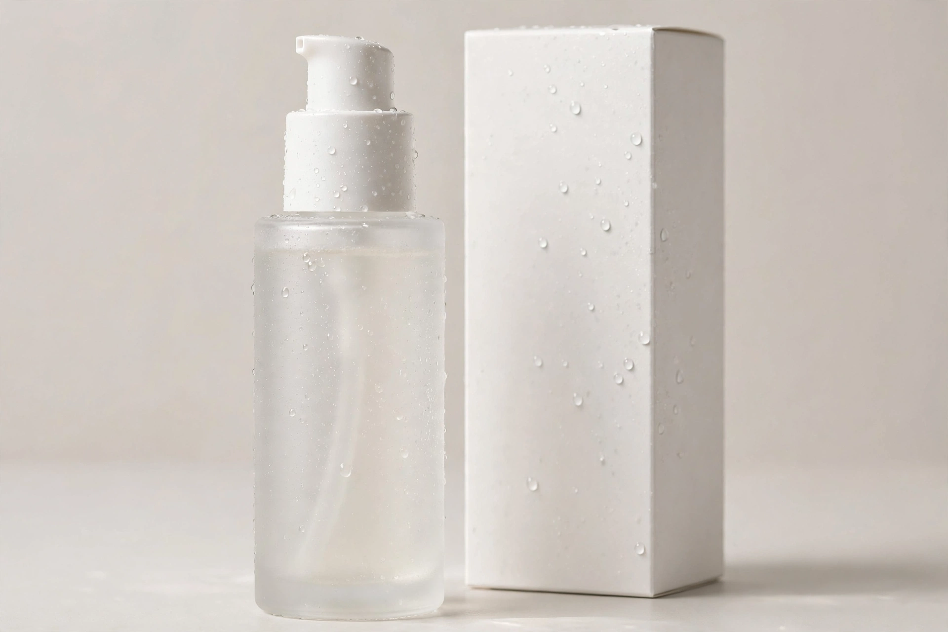 Korean collagen toner skincare bottle