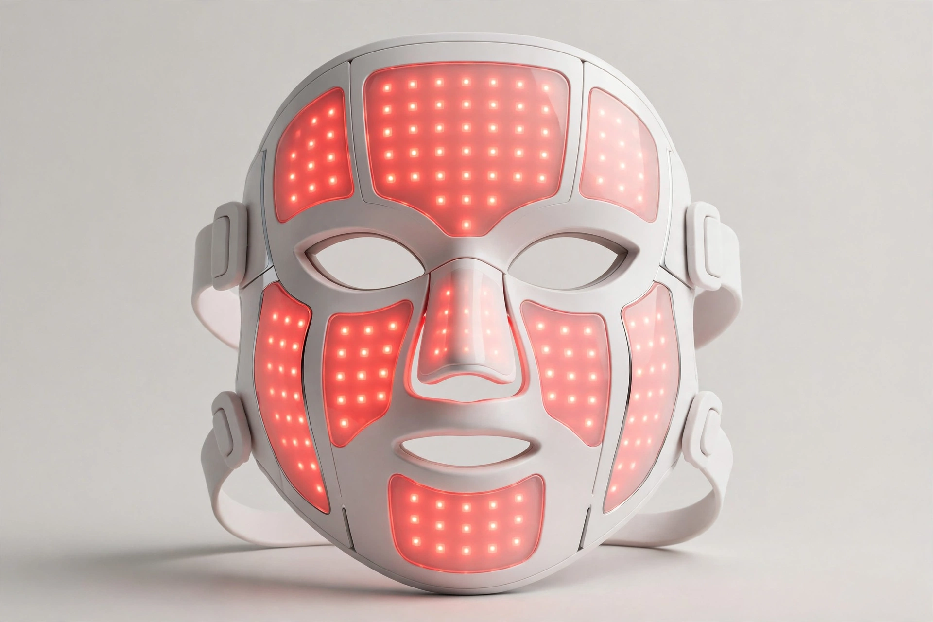 LED red-light therapy face mask